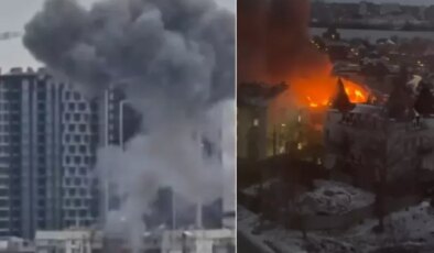 30 bin dolarlık kabus! Kiev’e 500 atış yapıldı, her noktadan alevler yükseliyor