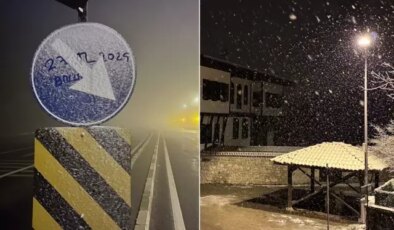 38 ilde sarı ve turuncu kodlu uyarı! İstanbul’un yanı başında kar başladı