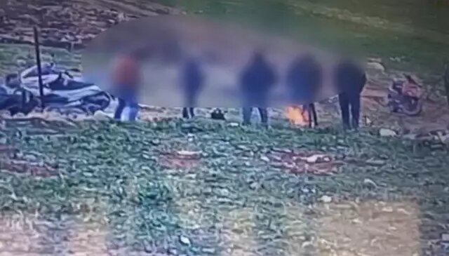 Şehri tedirgin eden görüntü! 6 arkadaş tek tek yere yığıldı