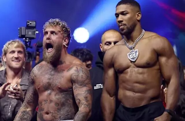 6. rauntta nakavt! Jake Paul-Anthony Joshua maçında kazanan belli oldu