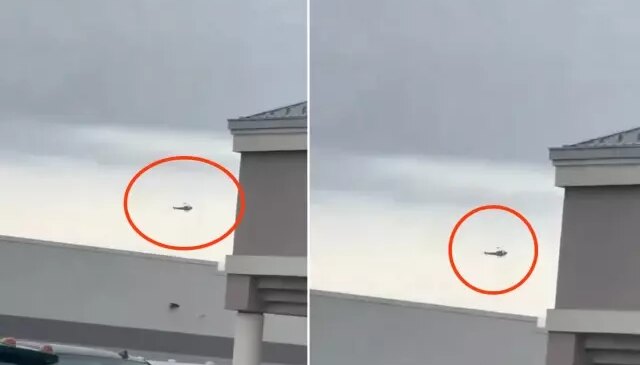 ABD’de havada çarpışan iki helikopter düştü