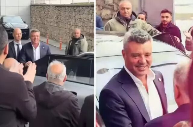 Adli kontrol şartıyla serbest bırakılan Sadettin Saran, kulüp binasına geldi