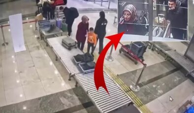 Adliyeden 147 milyon çalan Erdal Timurtaş ve eşi böyle kaçtı! Havalimanında dikkat çeken detay