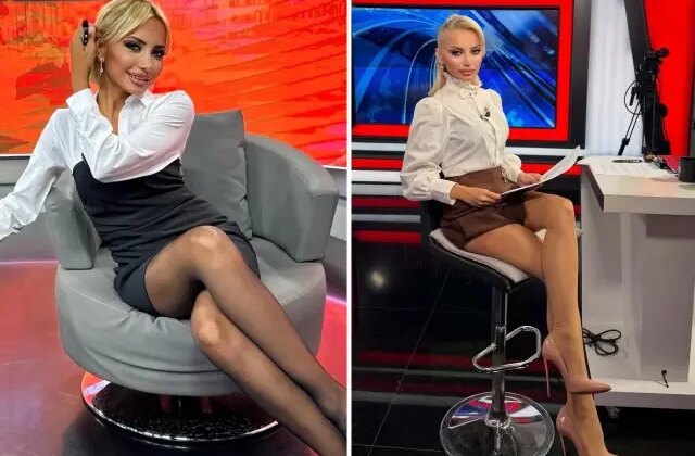 AK Partili isim tepki göstermişti! İşte giyimiyle sınırları zorlayan o sunucu