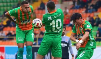 Alanyaspor 7 maç aradan sonra kazandı