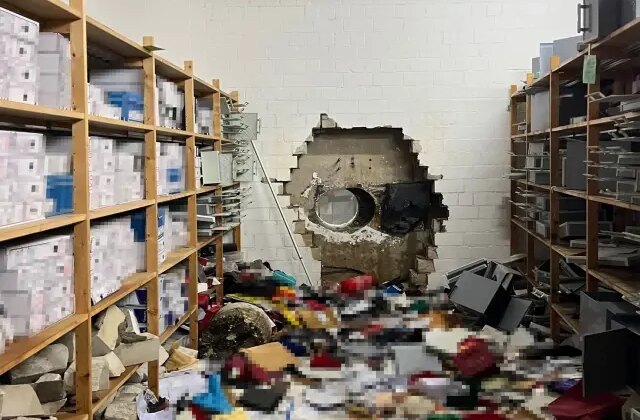 Almanya’da Noel tatilinde film gibi soygun