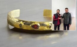 Altın bilekliği bulunca bakın ne yaptı?