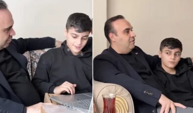 Altın dolu çantayı iade eden çocuklara Bakan Kacır’dan ödül