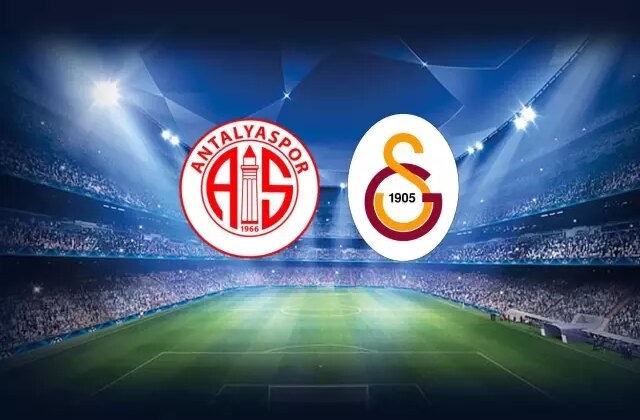 Antalyaspor ve Galatasaray’ın ilk 11’leri belli oldu