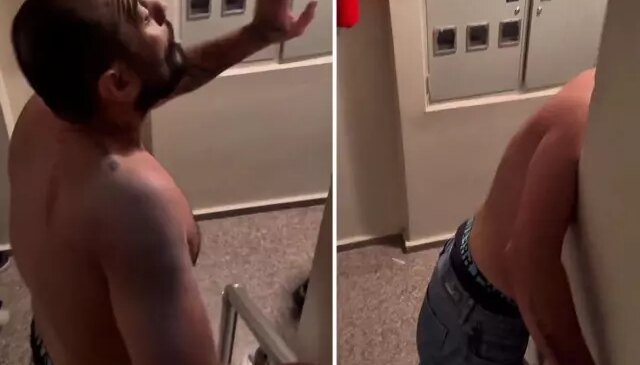 Apartmanda dehşet anları: Komşusuna sinirlenip acısını kayınpederinden çıkardı