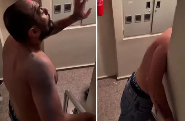 Apartmanda dehşet anları: Komşusuna sinirlenip acısını kayınpederinden çıkardı