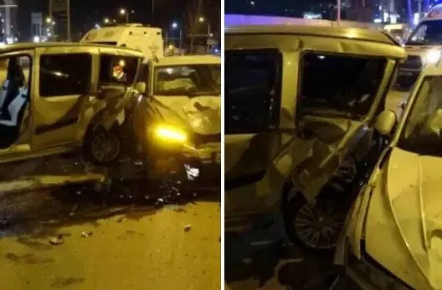 Araçlar bu hale geldi ama burunları bile kanamadı