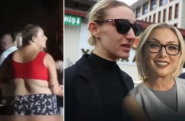 Arbede yaşamışlar! Güllü ve kızının kavga görüntüleri şaşkınlık yarattı