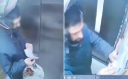 Atatürk’ün portresini tükürüp yırtan kuryenin yaptığı yanına kalmadı