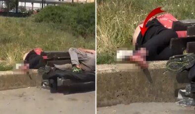 Avrupa’nın orta yerinde kahreden görüntü