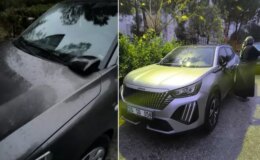 Avukat sitede terör estirdi! 40 araç zarar gördü