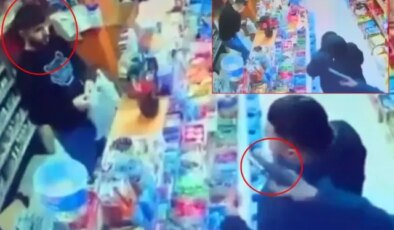 Babasının gözü önünde oğlunu vurdu! Kan donduran anlar kamerada