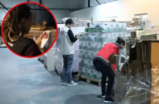 Son kullanma tarihi geçmiş ürünlere yeni etiket basarken yakalandılar