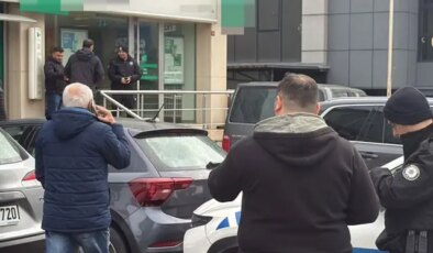 Banka önündeki silahlı gaspın perde arkası bambaşka çıktı