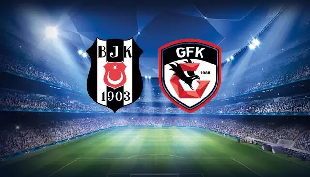 Beşiktaş-Gaziantep FK maçının ilk 11’leri belli oldu