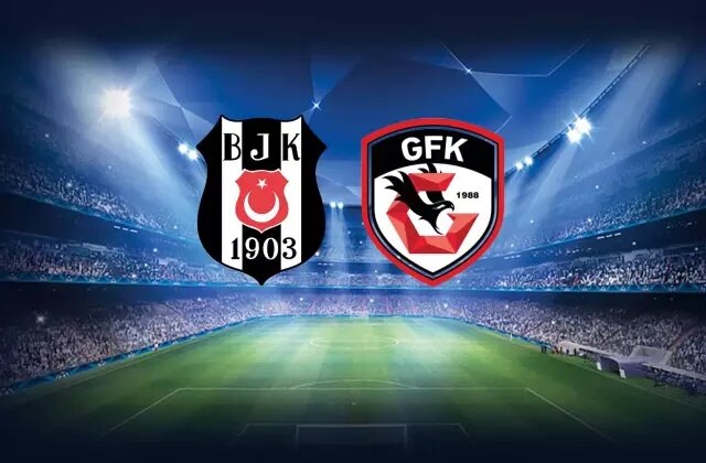 Beşiktaş-Gaziantep FK maçının ilk 11’leri belli oldu