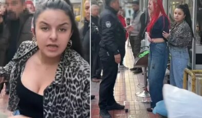 Bıçakla dehşet saçan 2 kız kardeş basın mensuplarına saldırdı