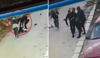 Boşanma aşamasındaki eşini çocuğunun gözü önünde bıçakladı