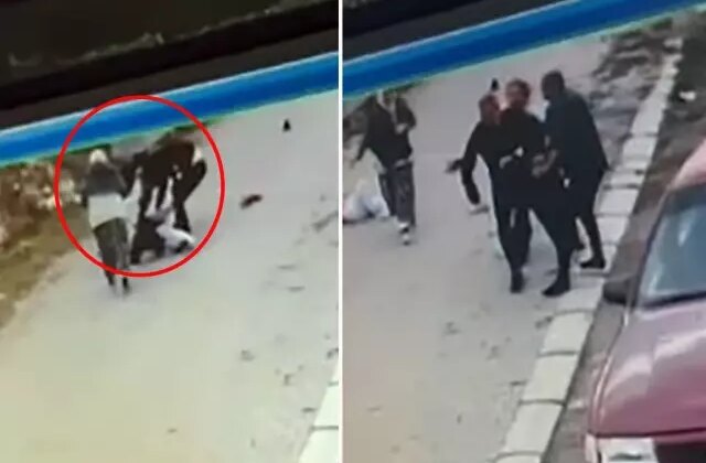 Boşanma aşamasındaki eşini çocuğunun gözü önünde bıçakladı