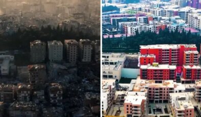 Bu görüntüler geride kaldı, işte muhteşem değişimin görüntüleri