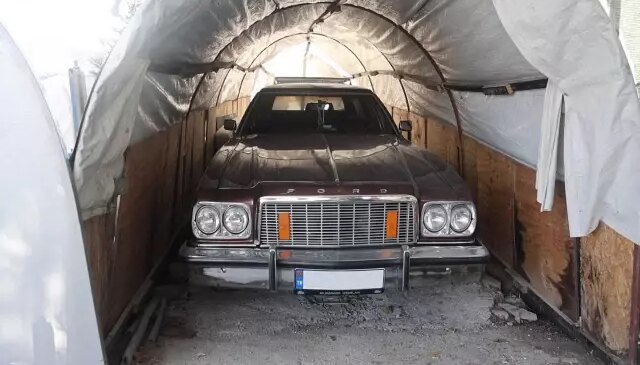 Bu serada ne sebze ne de meyve değil klasik araba yetişiyor