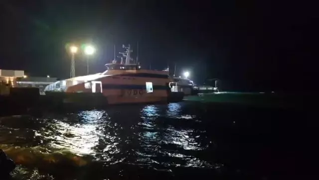 BUDO seferleri olumsuz hava koşulları nedeniyle iptal edildi