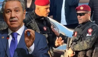 Bülent Arınç’tan Barzani’nin ziyaretine destek, uzun namlulu korumalara tepki