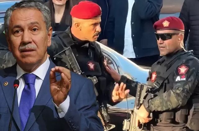 Bülent Arınç’tan Barzani’nin ziyaretine destek, uzun namlulu korumalara tepki