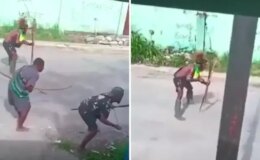 Cadde ortasında kabile savaşı! Ok ve yaylarla çatıştılar