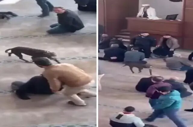 Cami cemaatine korku dolu anlar yaşatan olay için harekete geçildi