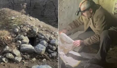 Cehennem Deresi’nin altında heyecanlandıran keşif! Mihrap, küpler ve sır dolu mezar bulundu