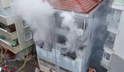 Çekmeköy’de mobilya atölyesinde çıkan yangın korkuttu: 3 katlı bina kullanılamaz hale geldi