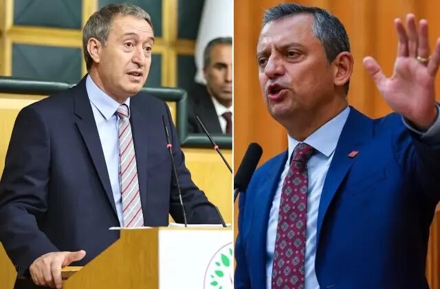 “Cellat” gerilimi tırmanıyor! Tuncer Bakırhan’dan Özel’e sert yanıt