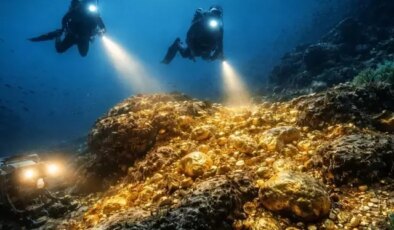 Çin’den tarihi keşif! Deniz altında dev altın madeni buldular