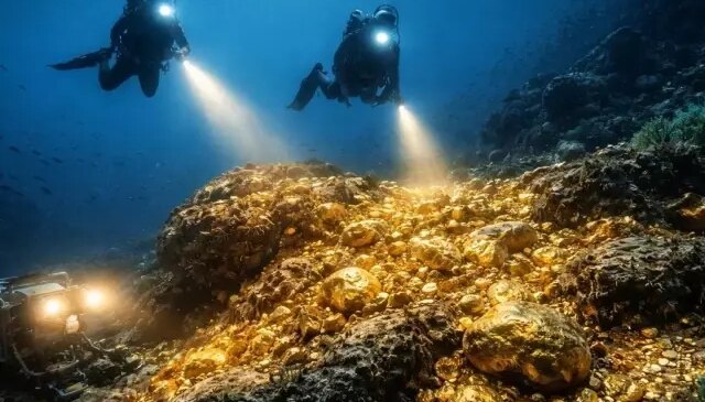 Çin’den tarihi keşif! Deniz altında dev altın madeni buldular