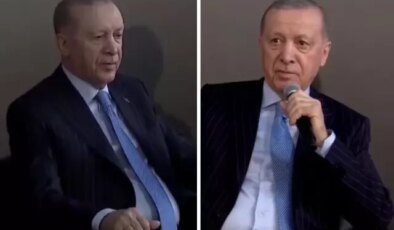 Cumhurbaşkanı Erdoğan Ahmet Kaya şarkısına böyle eşlik etti