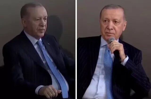 Cumhurbaşkanı Erdoğan Ahmet Kaya şarkısına böyle eşlik etti