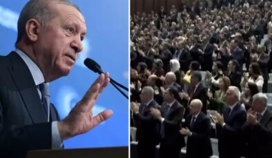 Cumhurbaşkanı Erdoğan’dan salonu ayağa kaldıran sözler