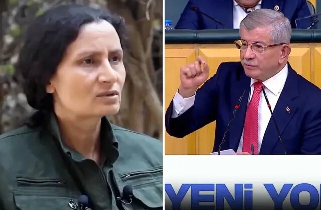 Davutoğlu, tehditler savuran Bese Hozat’a 2013 yılını hatırlattı