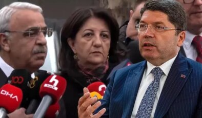 DEM heyeti, Bakan Tunç ile görüştü: Hukuksal zeminin barış için güçlü hale getirilmesi konusunu ele aldık