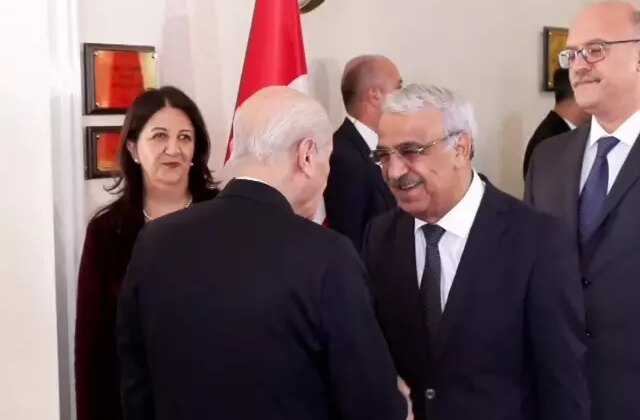 DEM Parti İmralı Heyeti ile Bahçeli arasındaki görüşme başladı