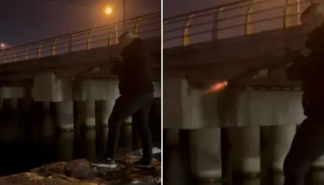 Denize ateş edip “Ses terapisi” notuyla paylaşan şahıs için ekipler harekete geçti