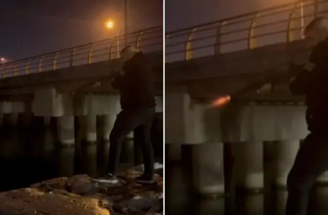 Denize ateş edip “Ses terapisi” notuyla paylaşan şahıs için ekipler harekete geçti