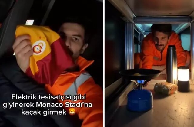 Galatasaraylı fanatik taraftardan ağızları açık bırakan hareket