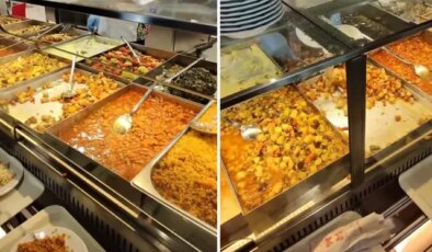 Devlet üniversitesinin açık büfesine bakın! Menüsü kadar fiyatı da olay